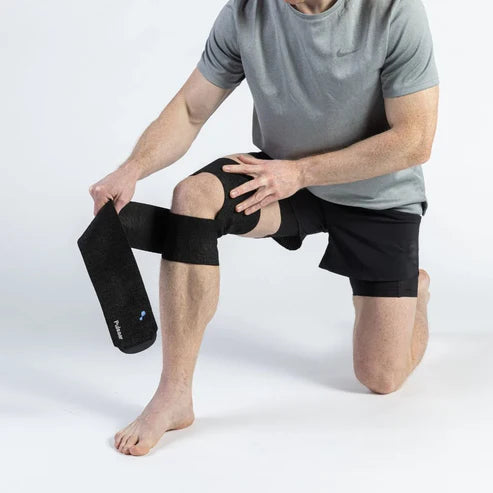 Elastne reguleeritava kompressiooniga põlvetugi (avatud põlveosaga)